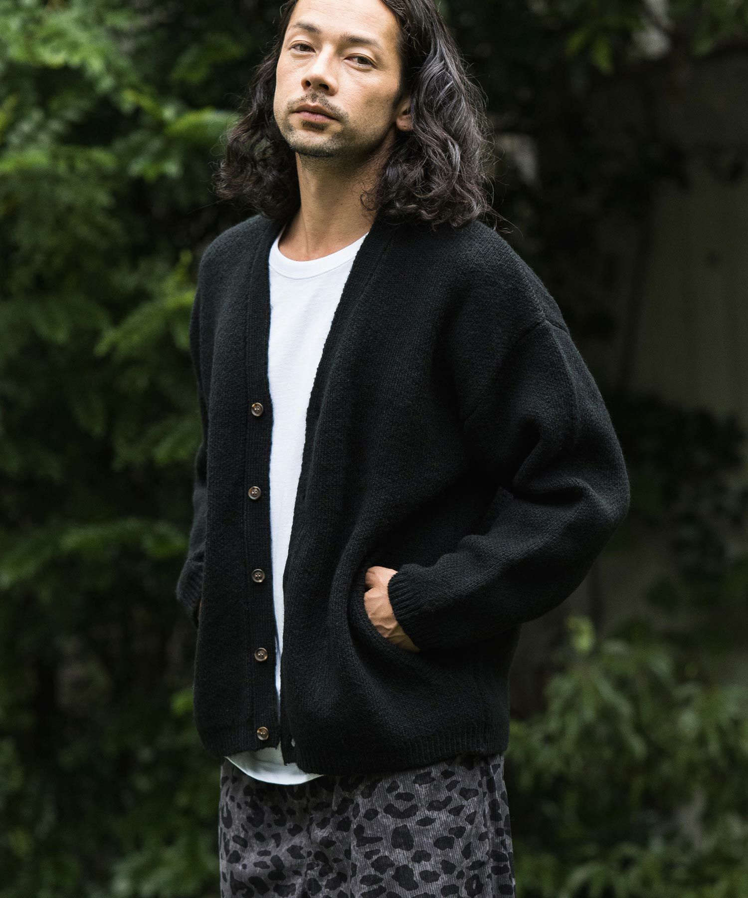 50%OFF【CAMBIO(カンビオ)】モヘア調シャギーカーディガン(CA03-35300 