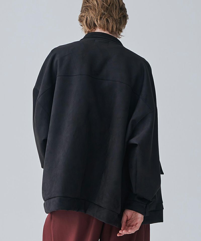 70%OFF【Iroquois(イロコイ)】TECH KNIT SUEDE BIG BZ ブルゾン(176106