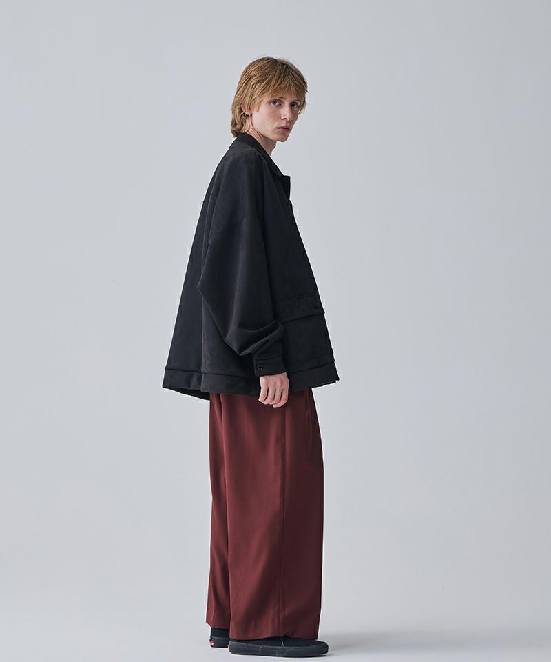 70%OFF【Iroquois(イロコイ)】TECH KNIT SUEDE BIG BZ ブルゾン(176106