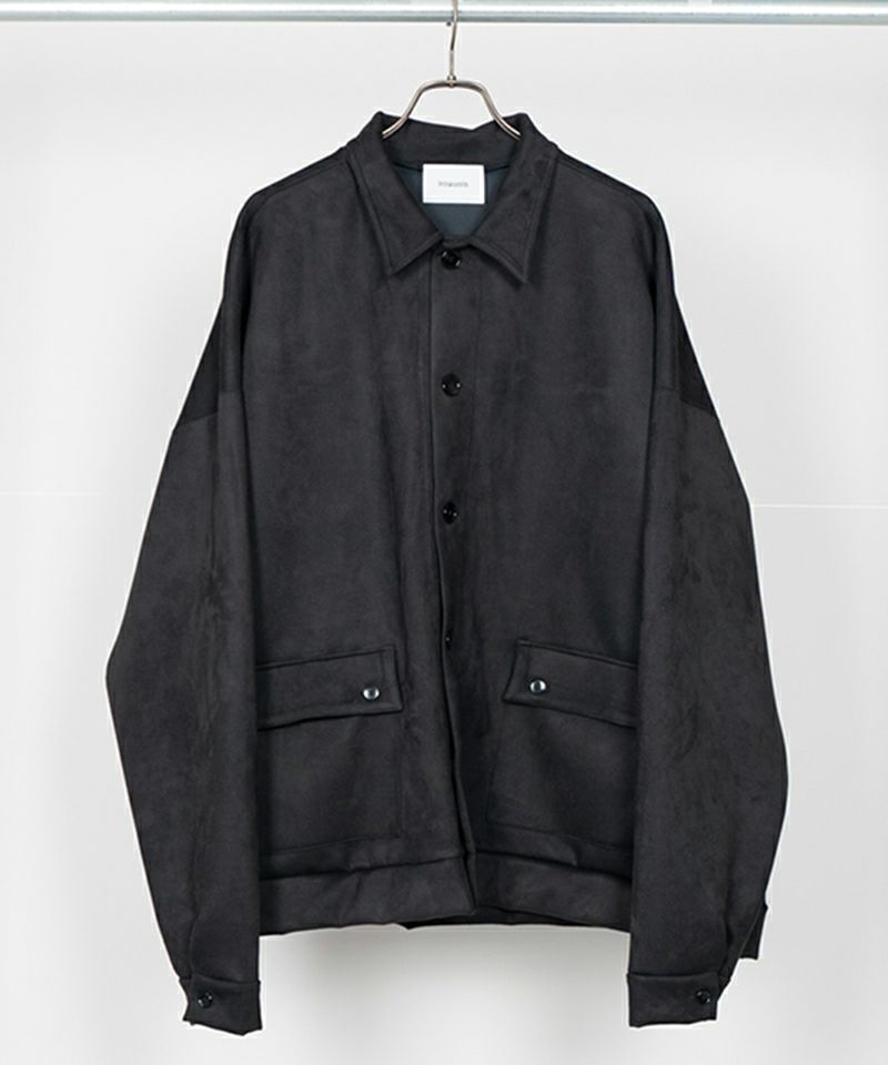 70%OFF【Iroquois(イロコイ)】TECH KNIT SUEDE BIG BZ ブルゾン(176106