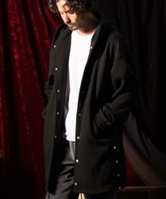 50%OFF【ANGENEHM(アンゲネーム)】Shaggy lining material open-front