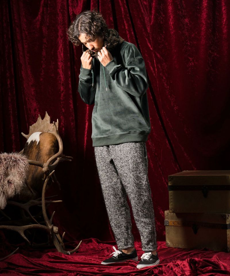 50%OFF【ANGENEHM(アンゲネーム)】Cord jacquard cut sew