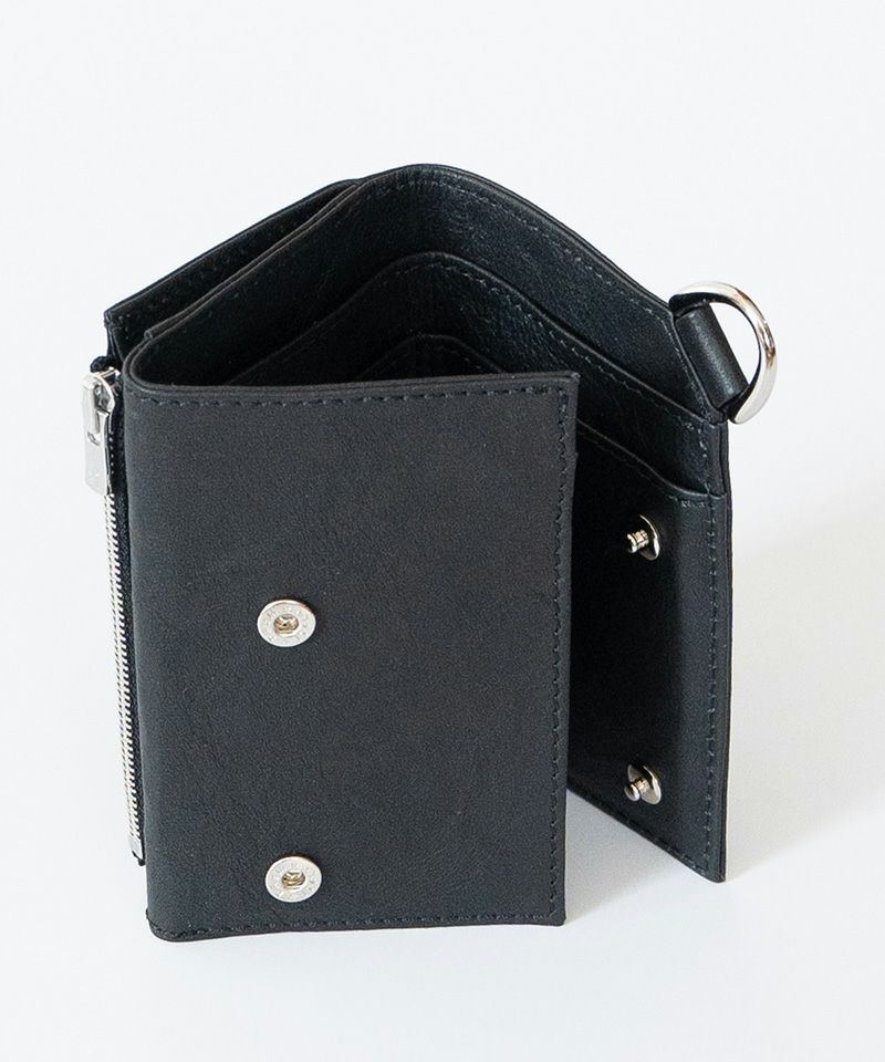 SENTI センティ / Dyneema Leather RING L ZIP WALLET ダイニーマ