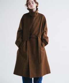 50%OFF【CULLNI(クルニ)】Shetland Check Trench Coat コート(23-AW-038Ｂ) | CAMBIO カンビオ