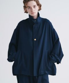 CULLNI(クルニ)】Double Satin Coach Jacket コーチジャケット(23-AW