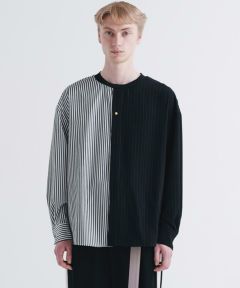 CULLNI(クルニ)】Stripe Mix Pullover カットソー(23-AW-028B