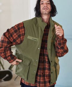 ADAM PATEK(アダムパテック)】brushed check looose shirt シャツ