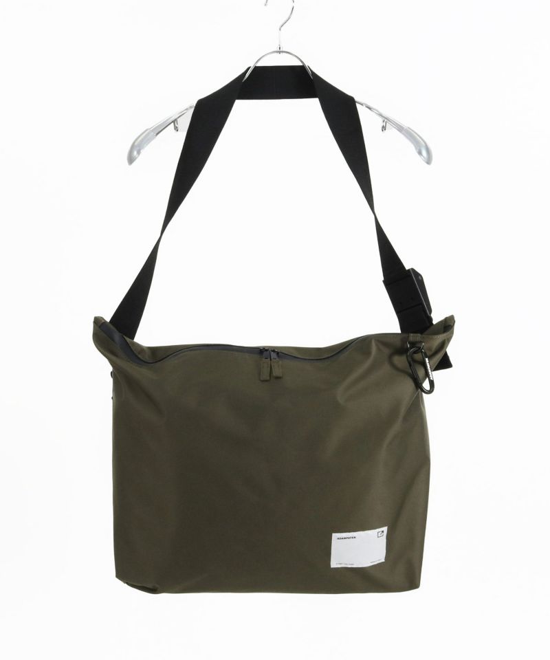 ADAMPATEK/アダムパテック】water repellent nylon shoulder big bag