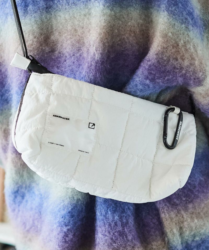 ADAM PATEK(アダムパテック)】square quilt mini shoulder bag ミニ