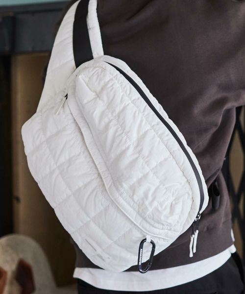 ADAM PATEK(アダムパテック)】square quilt BIG shoulder bag