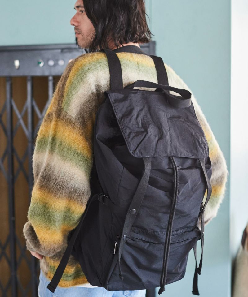 ADAM PATEK(アダムパテック)】nylon BIG military backpack バック