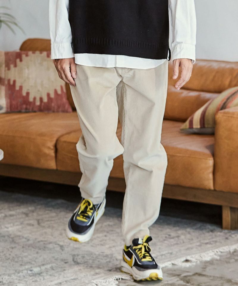 50%OFF【CAMBIO(カンビオ)】ストレッチコーデュロイバルーン
