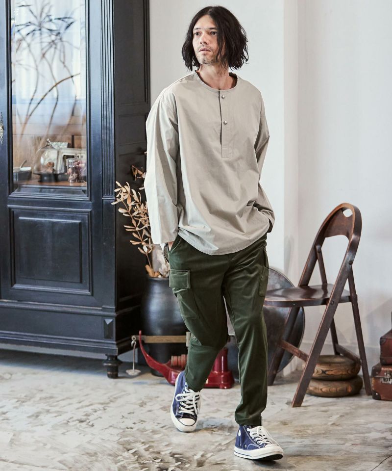 50%OFF【CAMBIO(カンビオ)】ベロアカーゴパンツ | CAMBIO カンビオ