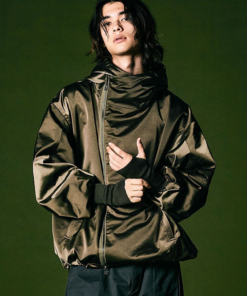20%OFF【glamb(グラム)】Cross Sleeve Mountain Parka クロススリーブ 