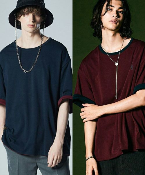 glamb(グラム)】Slash henley neck CS スラッシュヘンリーネックカットソー(GB0221-CS11) | CAMBIO カンビオ