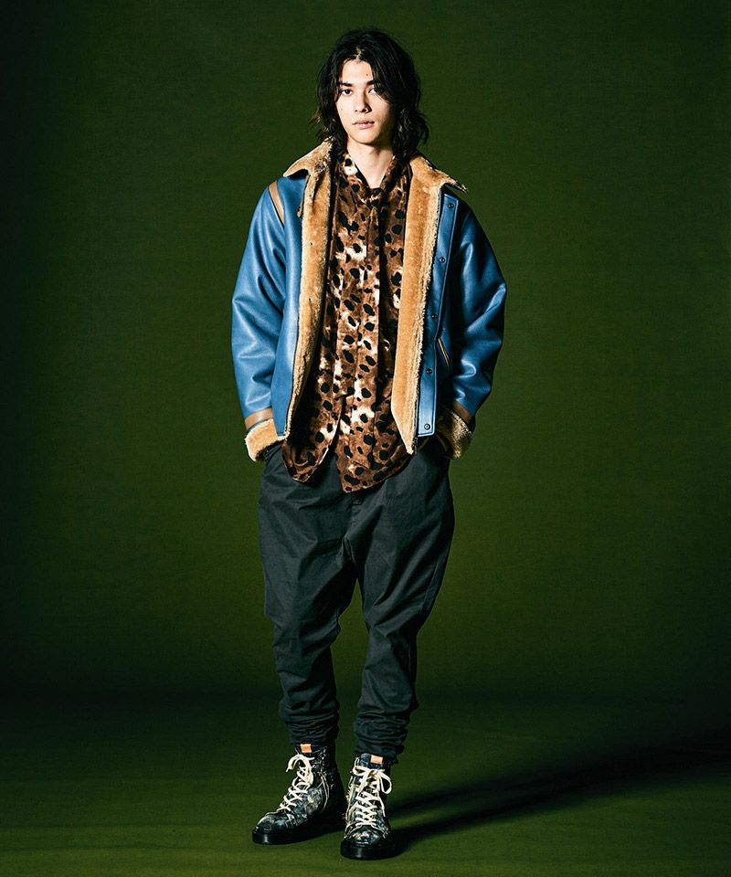20%OFF【glamb(グラム)】Synth Mouton Biker JKT シンセムートン
