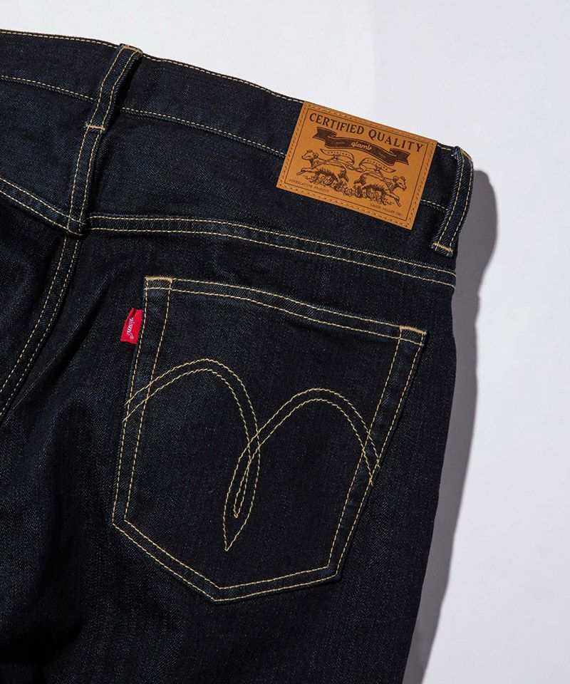 glamb(グラム)】Authentic Poly Denim オーセンティックポリーデニム