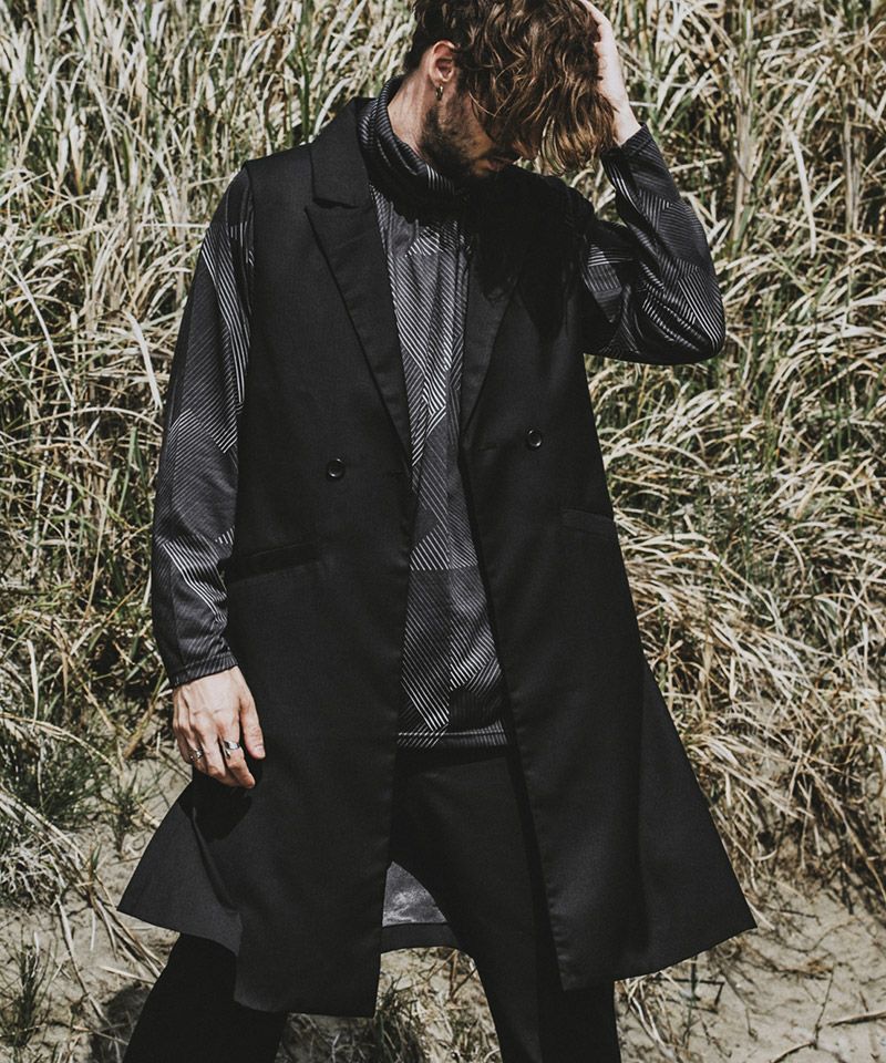 ステュディオス新品　　　　　　　　　　　 ノースリロングジャケット 60%OFF【NO ID.(ノーアイディー)】ﾉｰｽﾘｰﾌﾞﾃﾞｨｰﾌﾟﾛﾝｸﾞｼﾞｬｹｯﾄ(853006