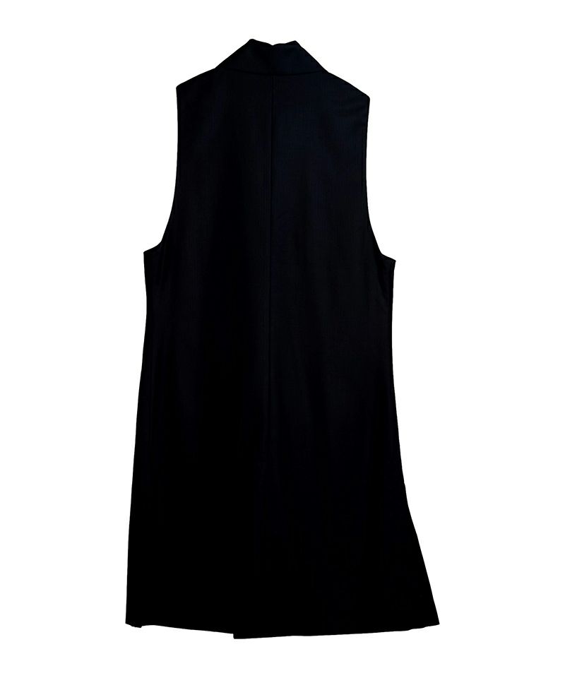 NOID ノーアイディー　黒　リンクル加工　長袖シャツ　サイズ2 NO ID. SALE セール ノーアイディー シャツ BLACK カラー
