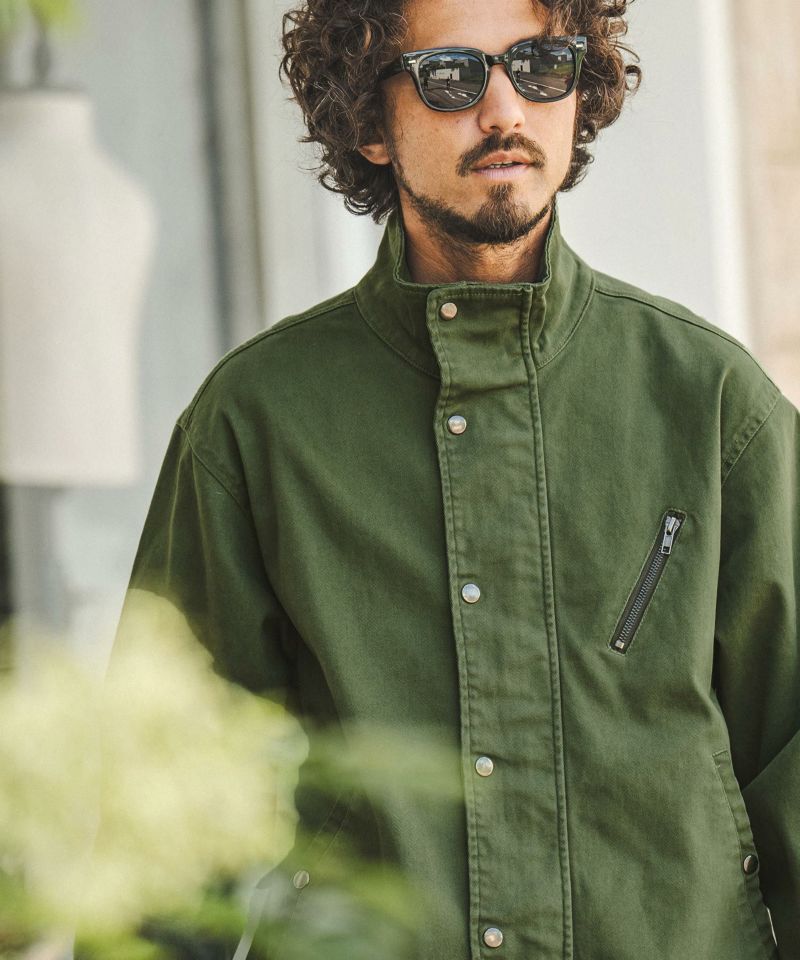 50%OFF【felkod(フィルコッド)】Washed Stretch Cotton Twill
