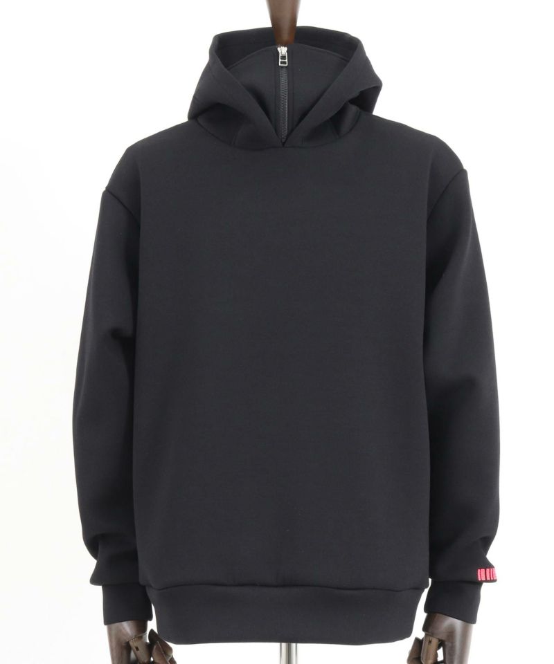 felkod(フィルコッド)】 Cardboard Knit Neck Zip Parka パーカー