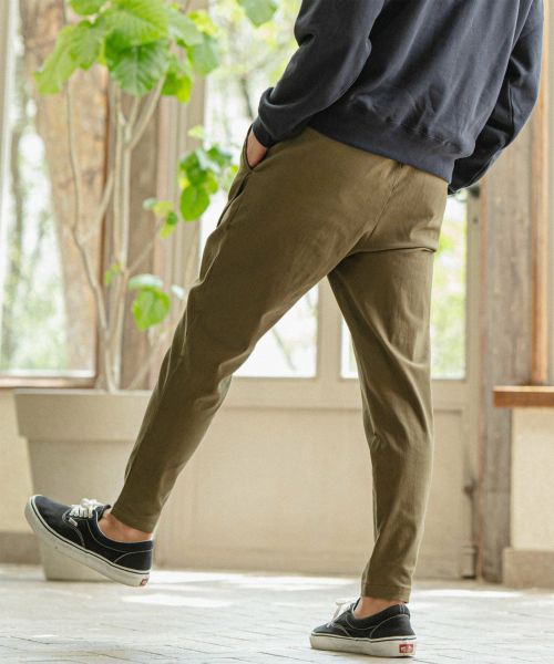 CAMBIO(カンビオ)】Stretch Saruel Tight Tapered Pants サルエル