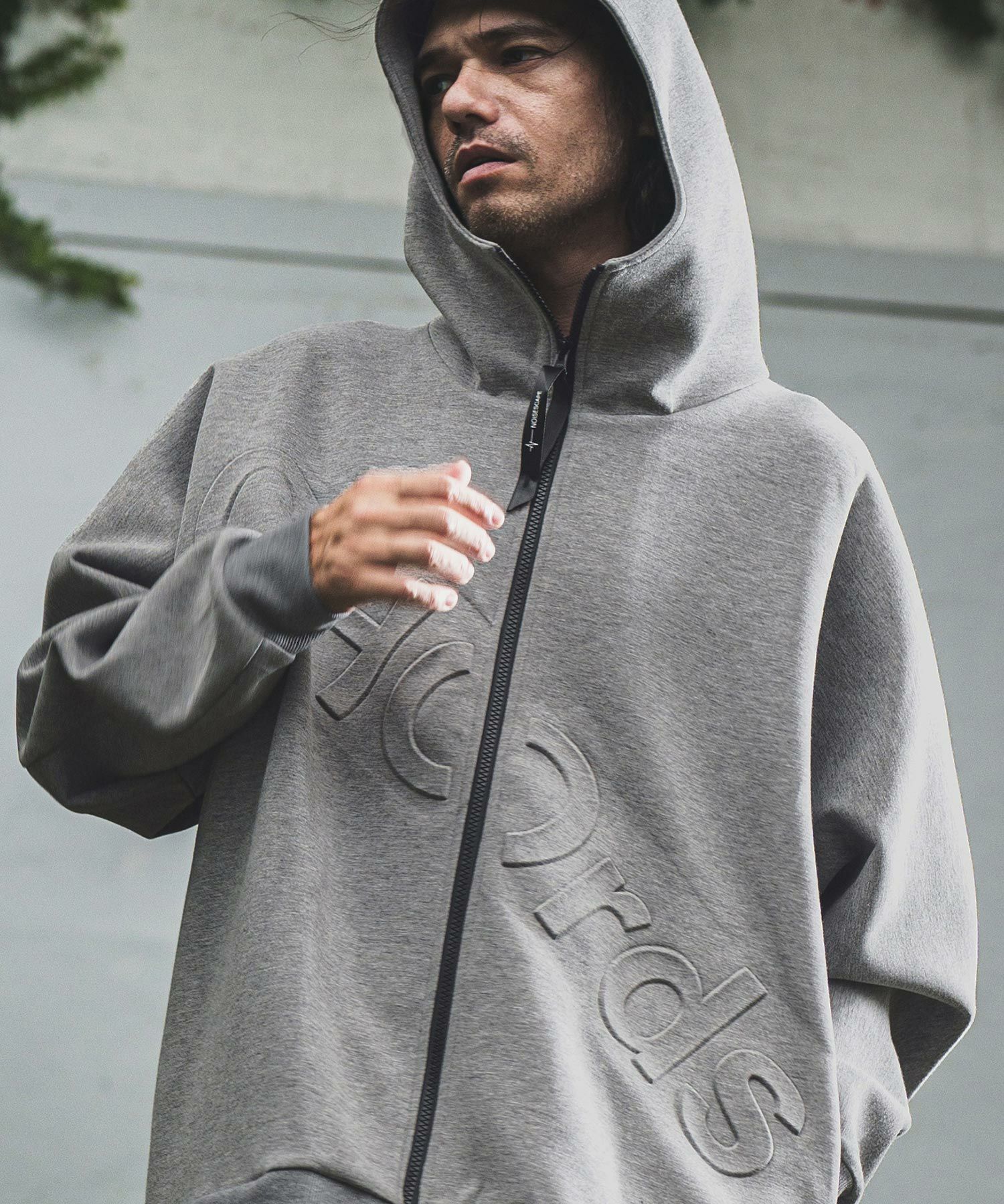 50%OFF【NOISESCAPE(ノイズスケープ)】Double knit material zip 