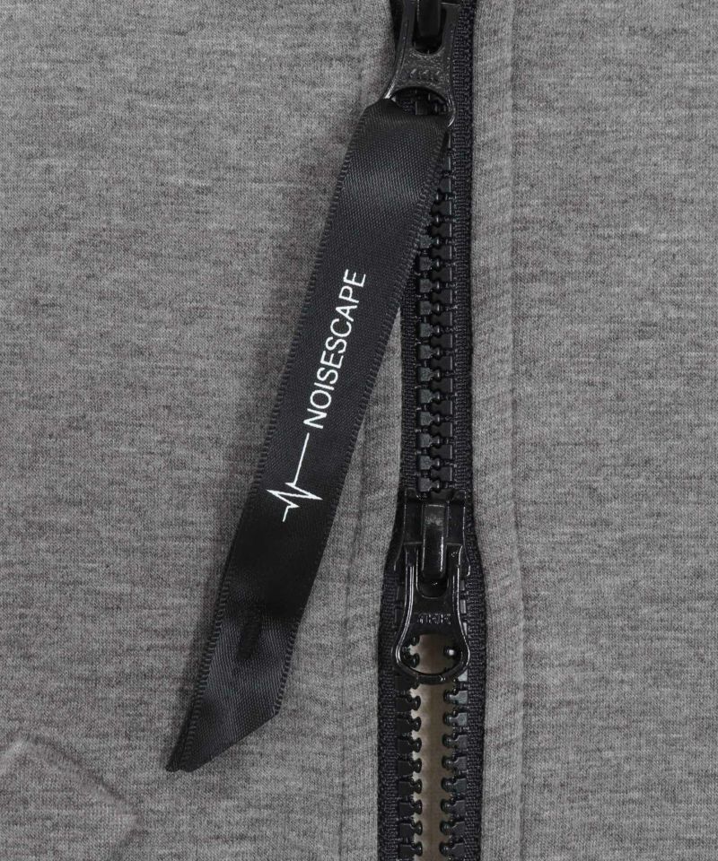 60%OFF【NOISESCAPE(ノイズスケープ)】Double knit material zip