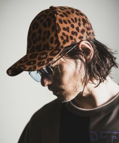 NOISESCAPE(ノイズスケープ)】Leopard pattern cap キャップ(nsa106