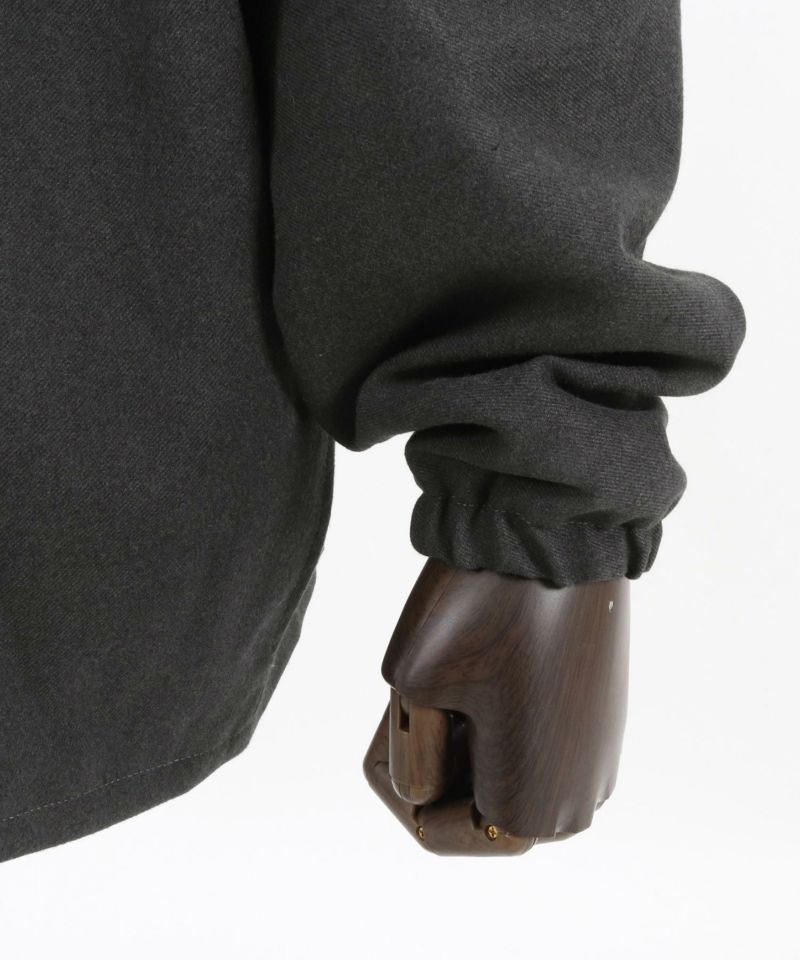 60%OFF【CAMBIO(カンビオ)】Slightly Brushed TR Stand Collar