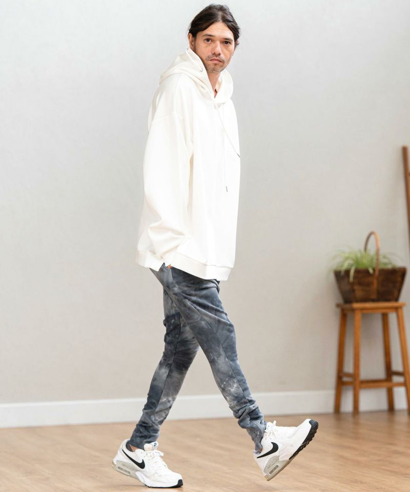 CAMBIO(カンビオ)】Tie dye Jodhpurs Sweat Pants スウェットパンツ