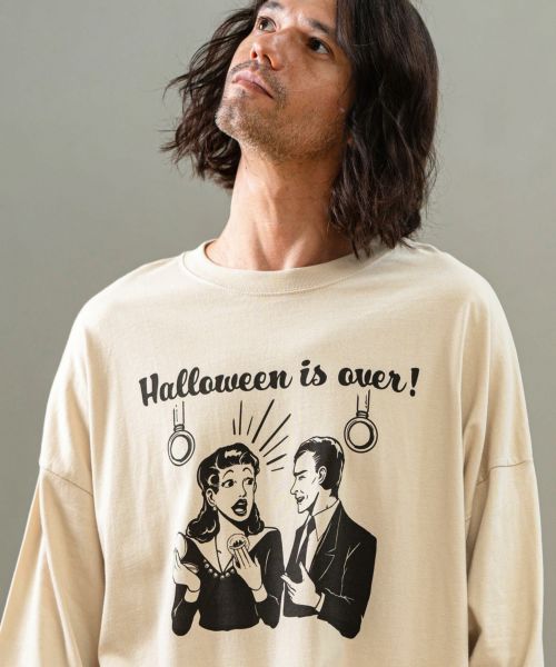 30%OFF【CAMBIO(カンビオ)】ビッグシルエットロンT（Halloween）(CASD-110)