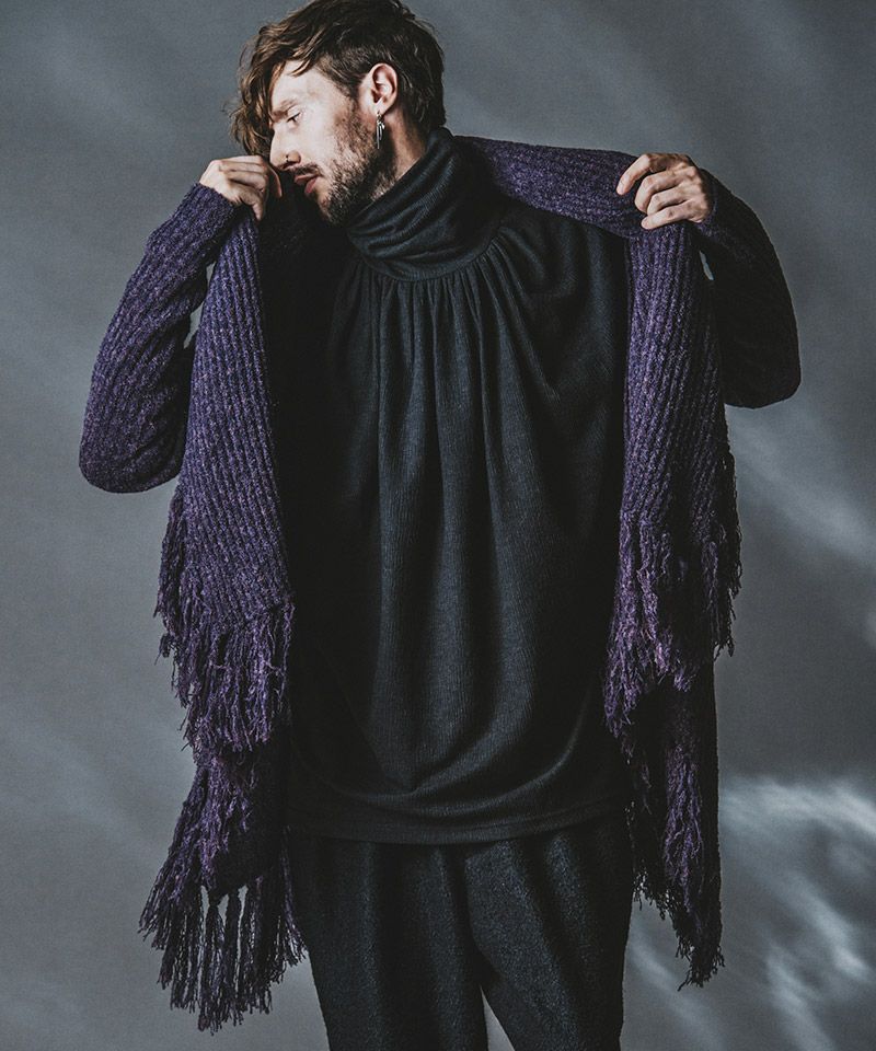 70%OFF【NO ID.(ノーアイディー)】ｹｰﾌﾞﾙﾆｯﾄ3WAYﾌﾘﾝｼﾞｶﾞｳﾝ(453010-578K