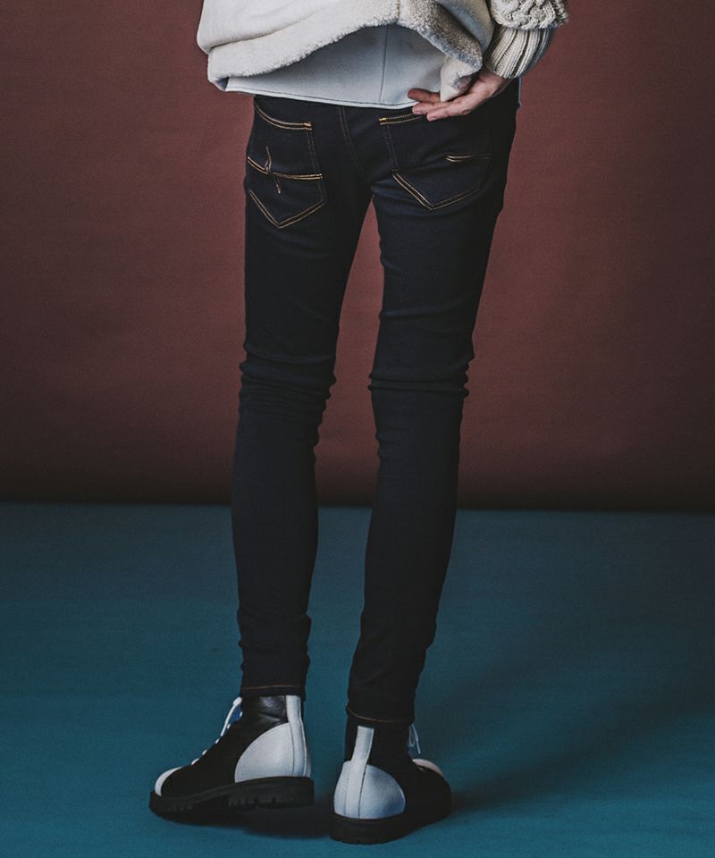 50%OFF【NO ID.(ノーアイディー)】 ｽﾄﾚｯﾁﾃﾞﾆﾑｳｫｰﾑｽｷﾆｰPT パンツ(853777