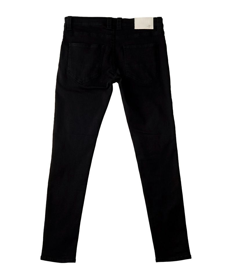 noaスキニーデニム ジェイダ GYDA M/W SIDE CUT INNER DAMAGEスキニーデニムPT