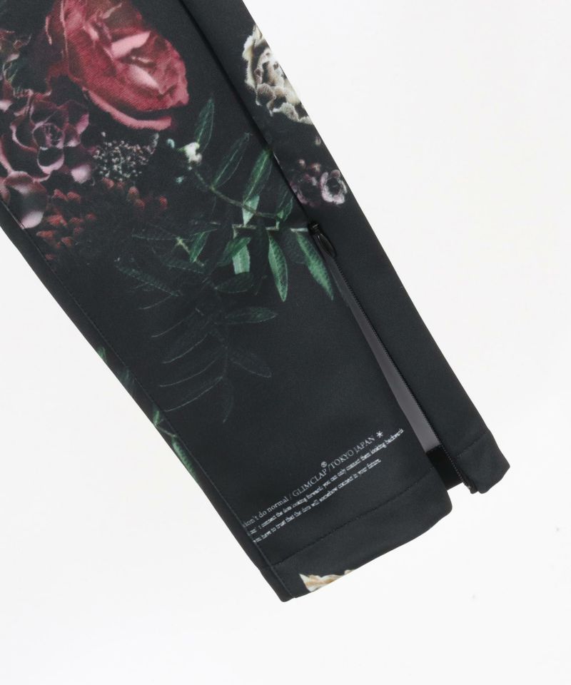 GLIMCLAP(グリムクラップ)】Jersey fabric pants-new botanical