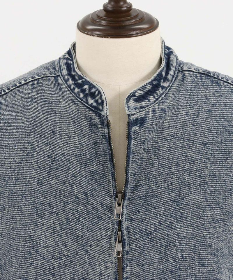 30%OFF【GLIMCLAP(グリムクラップ)】Denim × boa band collar