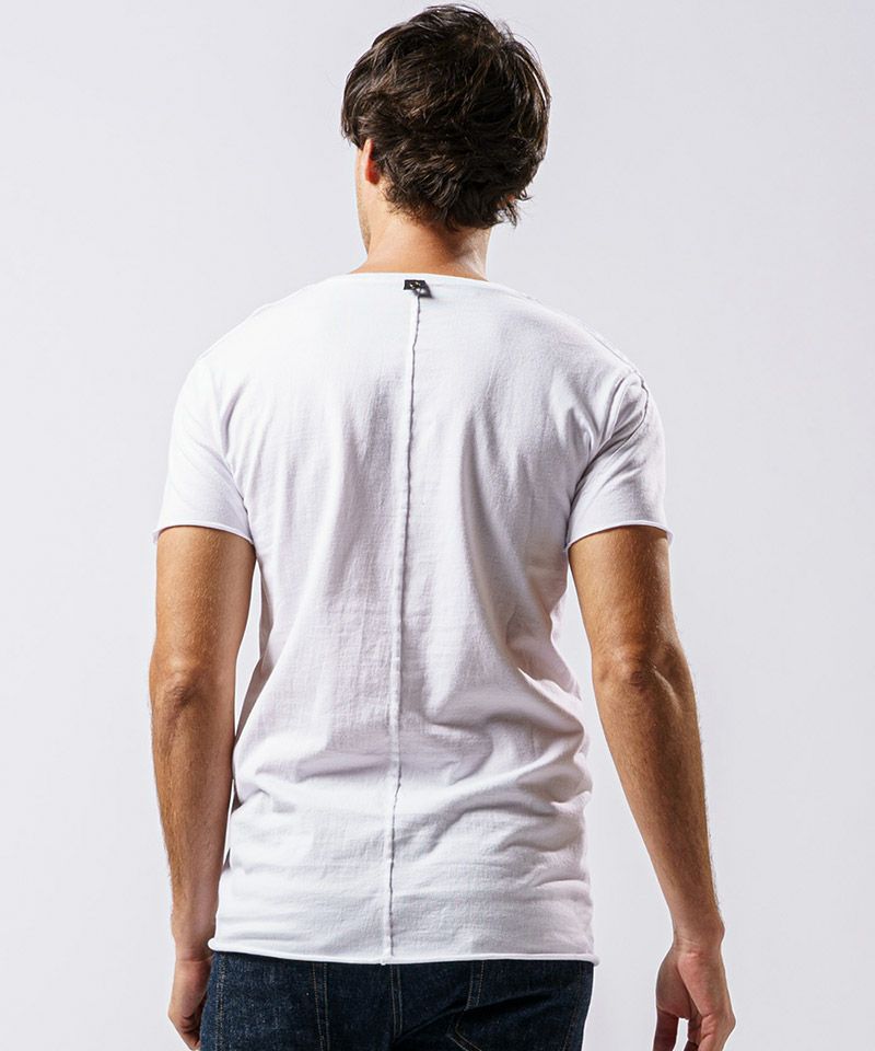 wjk】cut-off V-neck S-S ＶネックTシャツ(7738 js01d) | CAMBIO カンビオ