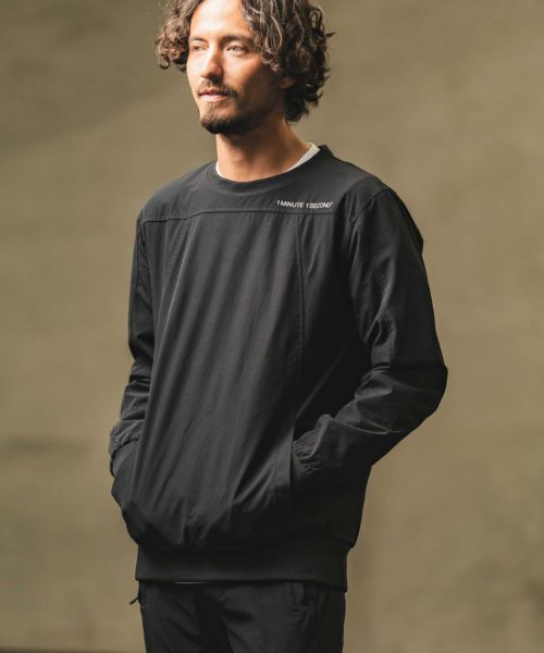 50%OFF【1minute 1second(ワンミニットワンセカンド)】stretch nylon