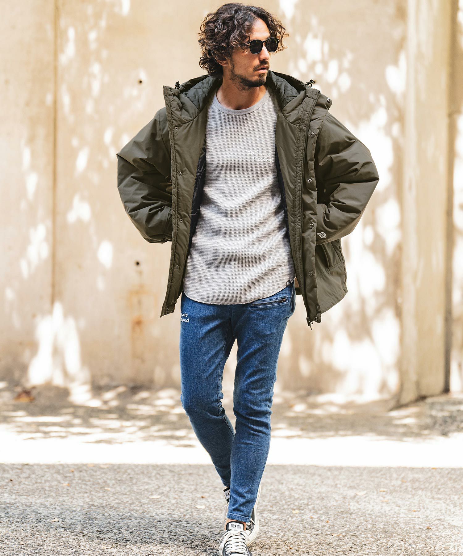 50%OFF【1minute 1second(ワンミニットワンセカンド)】block print