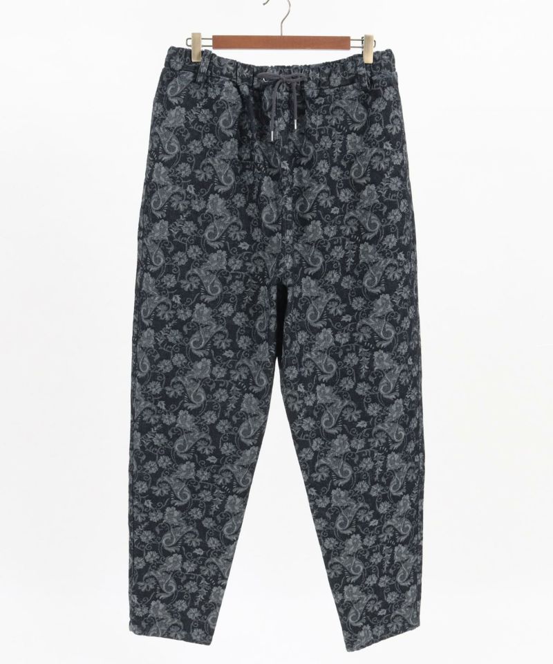 30%OFF【CAMBIO(カンビオ)】Denim Jacquard Balloon Easy Pants