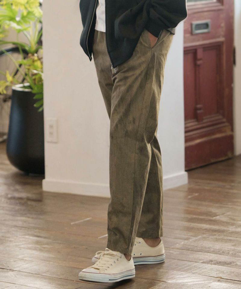 50%OFF【CAMBIO(カンビオ)】Cotton Tie dye Pants ジョガー