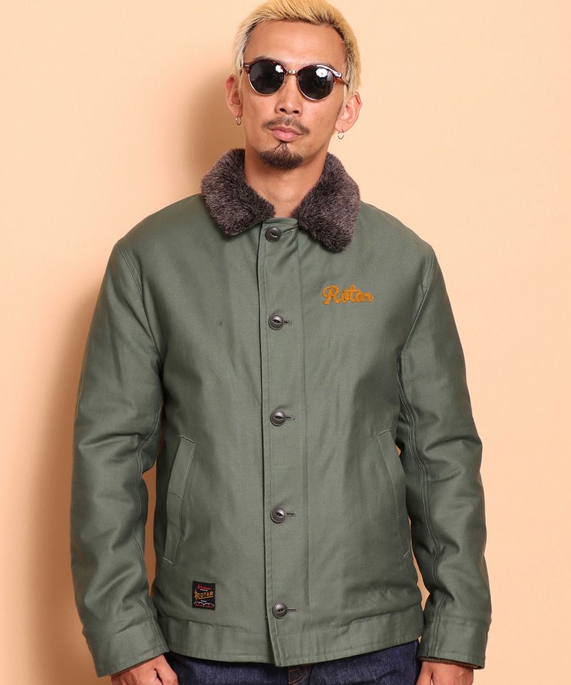 ROTAR(ローター)】U.S. Military Deck JKT ミリタリージャケット