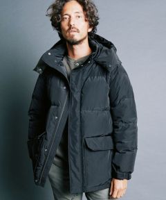 50%【Magine(マージン)】NYLON Stand Hood DOWN JKT ダウンジャケット(2334