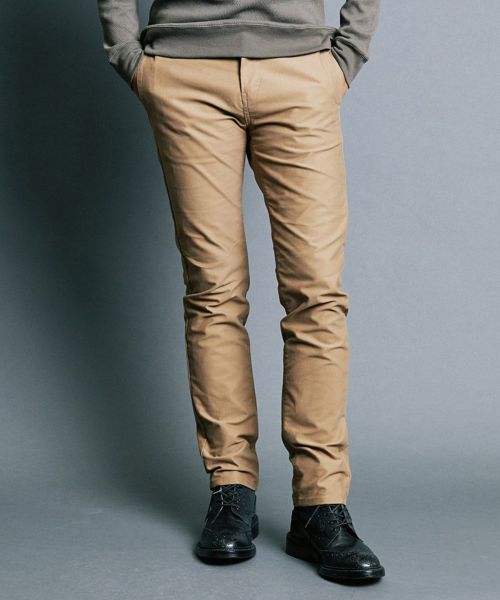 Magine(マージン)】CTN STRETCH MOLESKIN TIGHT CHINO PANTS