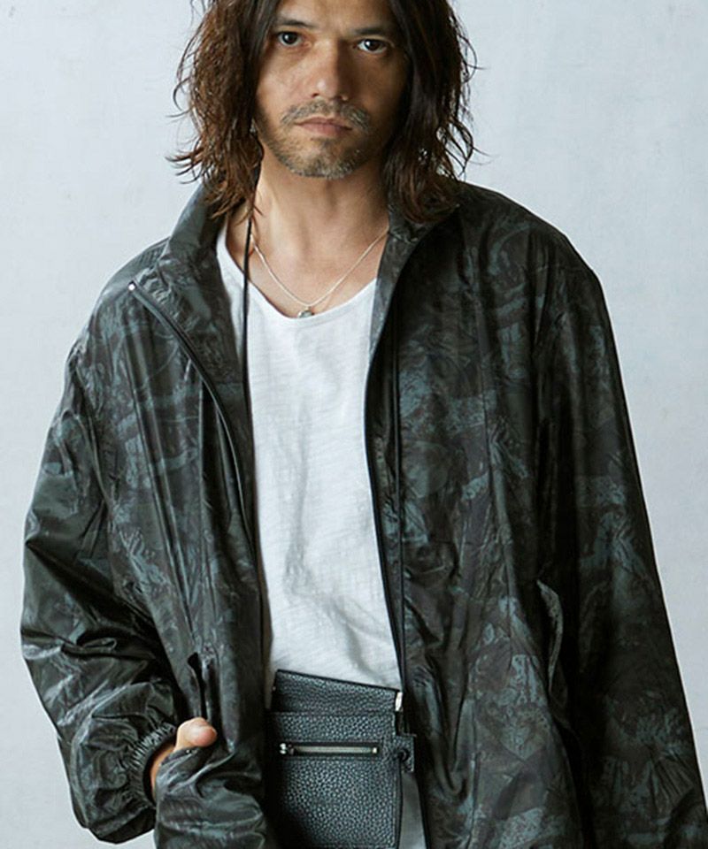 EGO TRIPPING(エゴトリッピング)】 PRESENCE ZIPBLOUSON camo ジップ 