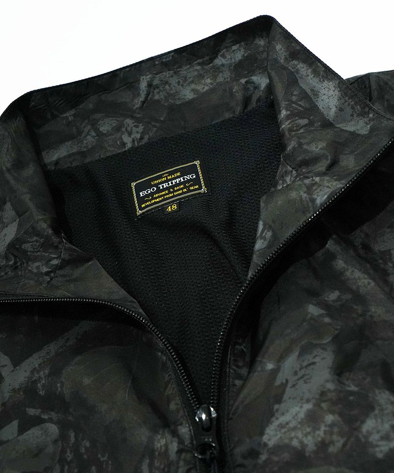 EGO TRIPPING(エゴトリッピング)】 PRESENCE ZIPBLOUSON camo