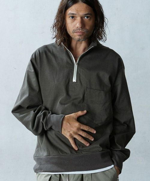 【EGO TRIPPING(エゴトリッピング)】 HEAVY SPORTSPOLO スウェット(666201)