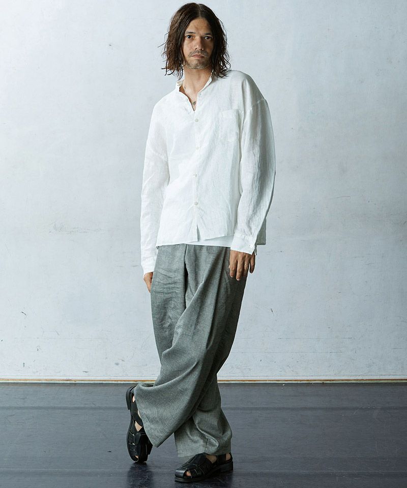 EGO TRIPPING LINEN CUBE SHIRT emb. - fawema.org