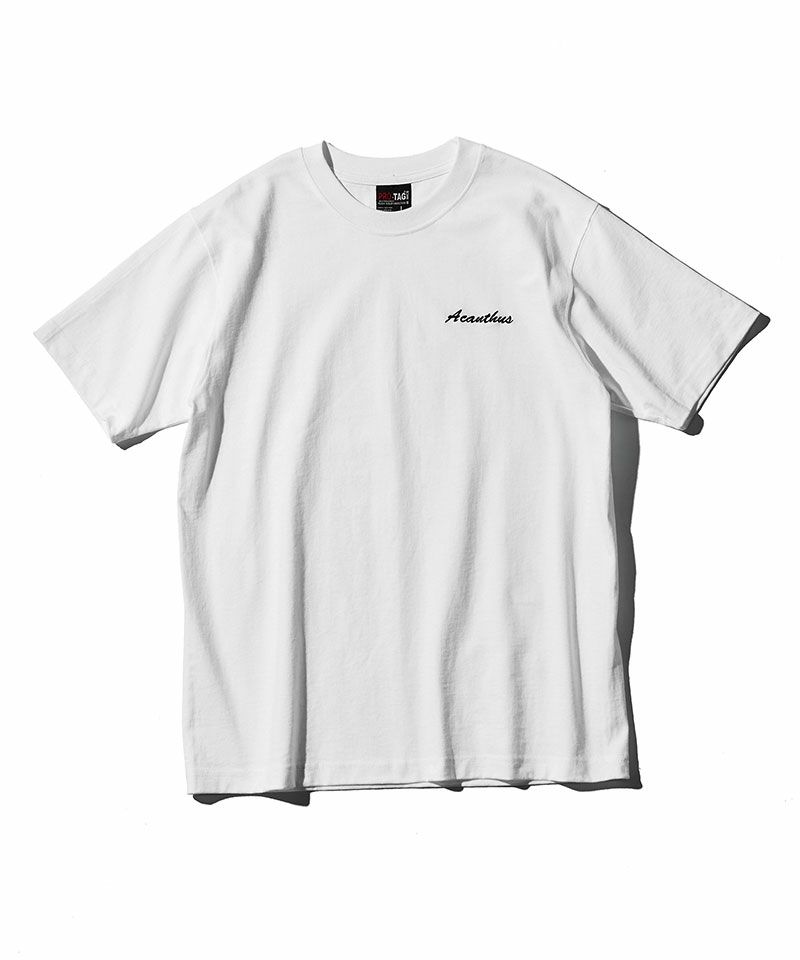【国内買付】muta ACANTHUS PRO TAG ロゴTシャツ コラボTシャツ ACANTHUS - ACANTHUS × muta MARINE / muta muta Old Logo Tee
